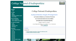 Desktop Screenshot of college-nat-audio.fr